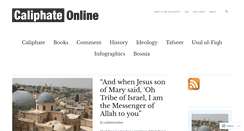 Desktop Screenshot of caliphate.eu